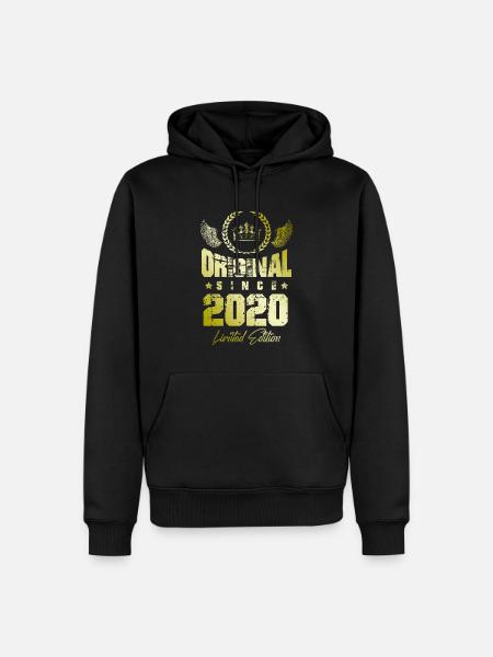 Édition limitée 2020 - Sweat à capuche Premium bio Homme - noir