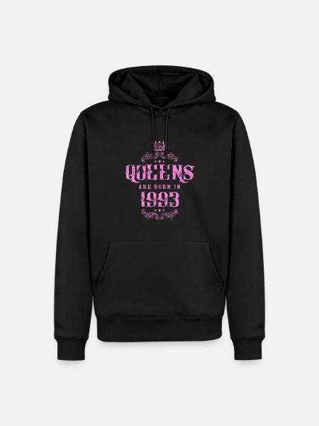 born in 1993 - Men’s Premium Organic Hoodie - black