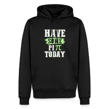 Learn mathematics - Men’s Premium Organic Hoodie - black - Front - Nico (187cm)