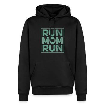 rennen mama mom - Männer Premium Bio Hoodie - Schwarz - Vorne - Nico (187cm)