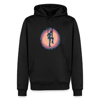 Splash Rope Jumping - Männer Premium Bio Hoodie - Schwarz - Vorne - Nico (187cm)