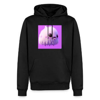 Fluffy Monster - Men’s Premium Organic Hoodie - black - Front - Nico (187cm)