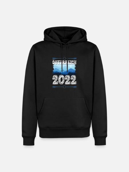 Austria 2022 - Men’s Premium Organic Hoodie - black