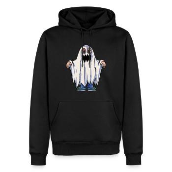 Costume de fantôme pour enfants - Sweat à capuche Premium bio Homme - noir - Devant - Nico (187cm)