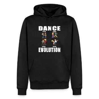 Dance Evolution für einen Tänzer und Tänzerin - Männer Premium Bio Hoodie - Schwarz - Vorne - Nico (187cm)