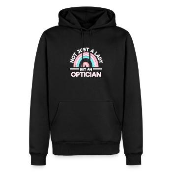 Augenarzt Optometrist - Männer Premium Bio Hoodie - Schwarz - Vorne - Nico (187cm)