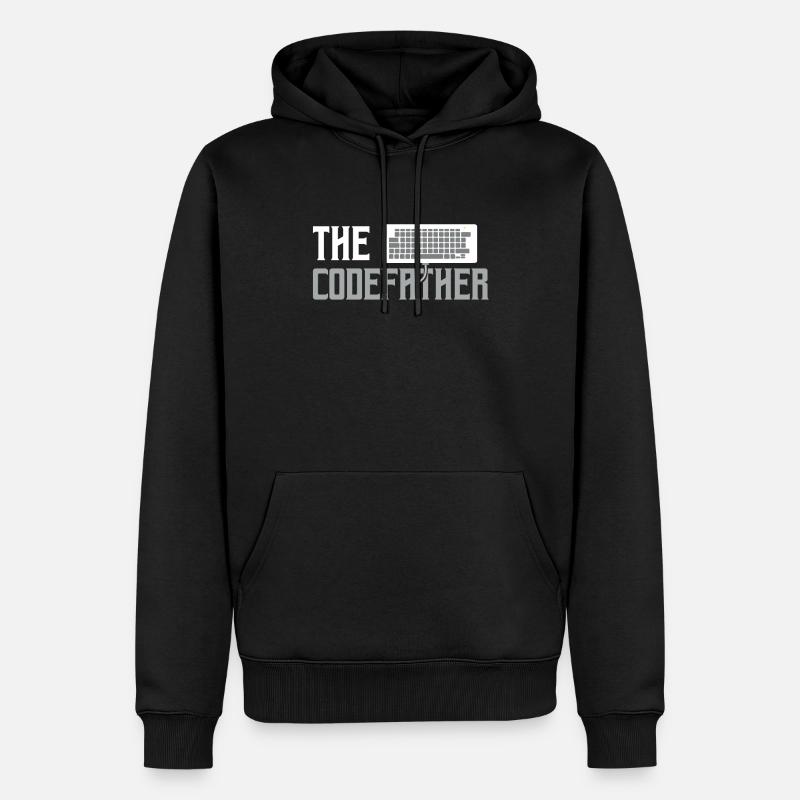 Software Programmierung Entwickler - Männer Premium Bio Hoodie - Schwarz