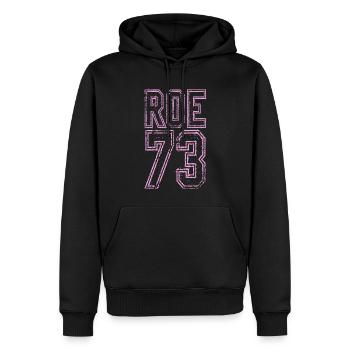 Women A Choice & Defend Roe v Wade 1973 - Sweat à capuche Premium bio Homme - noir - Devant - Nico (187cm)