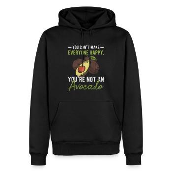 Guacamole Veganer Cinco De Mayo Mexikanisch - Männer Premium Bio Hoodie - Schwarz - Vorne - Nico (187cm)