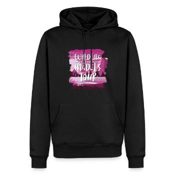 Wildlife Mädels Tour - Männer Premium Bio Hoodie - Schwarz - Vorne - Nico (187cm)