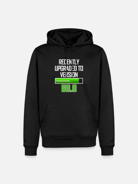 IT-Mitarbeiter 60. Geburtstag PC-Spiele - Männer Premium Bio Hoodie - Schwarz