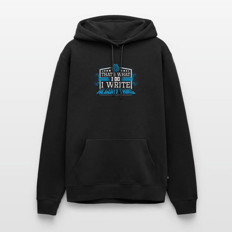 Programmeur développeur de logiciels Javascript Sweat à capuche Premium bio Homme