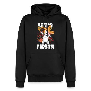 Cinco De Mayo Party Süßes Dabbing mexikanisches Einhorn - Männer Premium Bio Hoodie - Schwarz - Vorne - Nico (187cm)