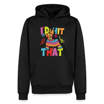 J’avais frappé cette Pinata Mexican Cinco de Mayo Party - Sweat à capuche Premium bio Homme - noir - Devant - Nico (187cm)