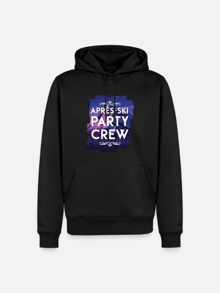 Apres SKi Party Crew - Men’s Premium Organic Hoodie - black