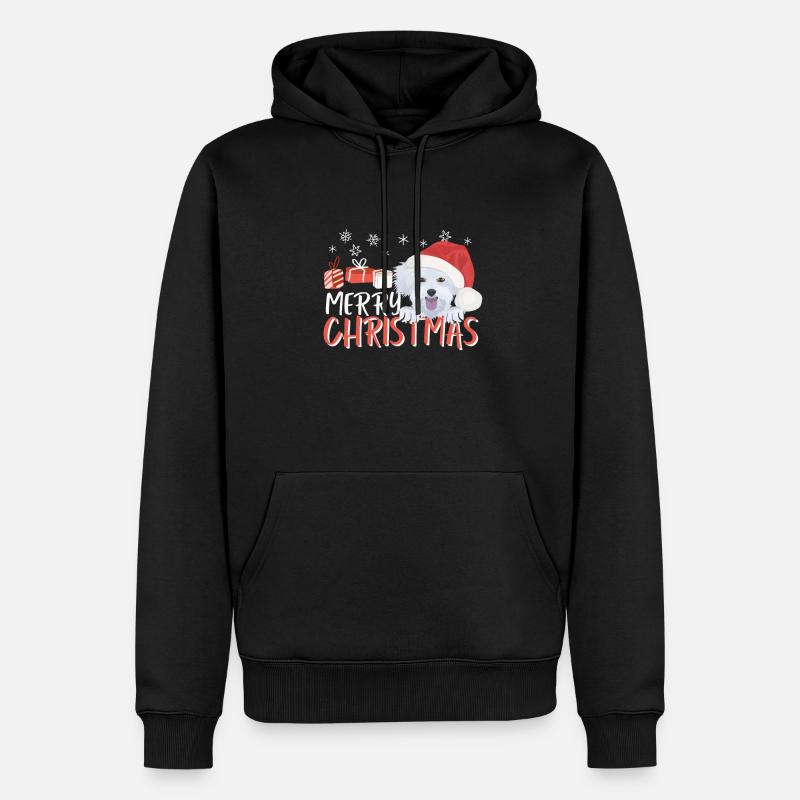Malteser Joyeux Noël - Sweat à capuche Premium bio Homme - noir