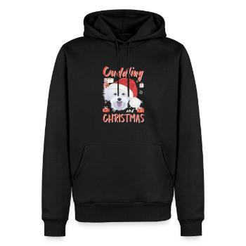 Malteser Merry Christmas - Men’s Premium Organic Hoodie - black - Front - Nico (187cm)