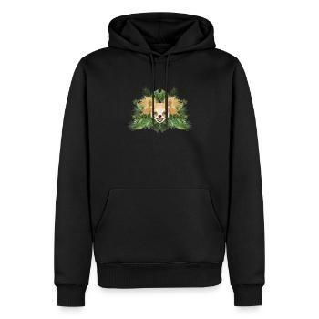 Tropical Chihuahua - Sweat à capuche Premium bio Homme - noir - Devant - Nico (187cm)