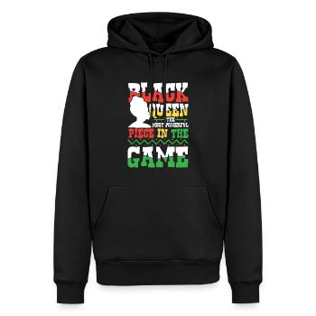 Black Histroy Month Stolz Afro Americkaner für - Männer Premium Bio Hoodie - Schwarz - Vorne - Nico (187cm)