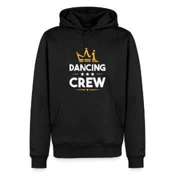 Dancing Crew - Männer Premium Bio Hoodie - Schwarz - Vorne - Nico (187cm)