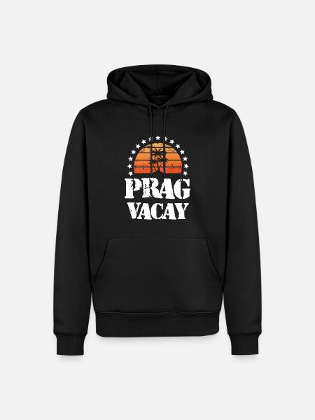 Prague Holidays - Men’s Premium Organic Hoodie - black