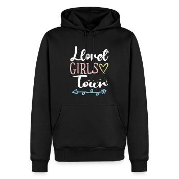 Lloret De Mar Girls Tour - Sweat à capuche Premium bio Homme - noir - Devant - Nico (187cm)