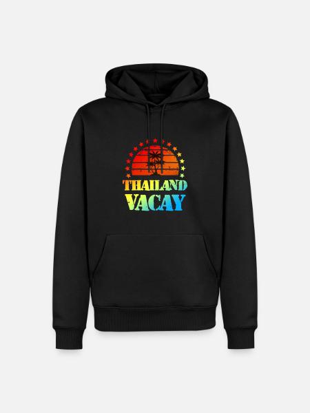 Thailand Holidays - Men’s Premium Organic Hoodie - black