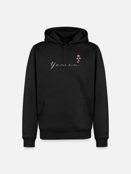 Yemen - Men’s Premium Organic Hoodie - black