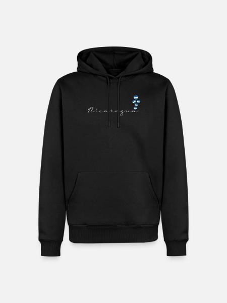 Nicaragua - Men’s Premium Organic Hoodie - black
