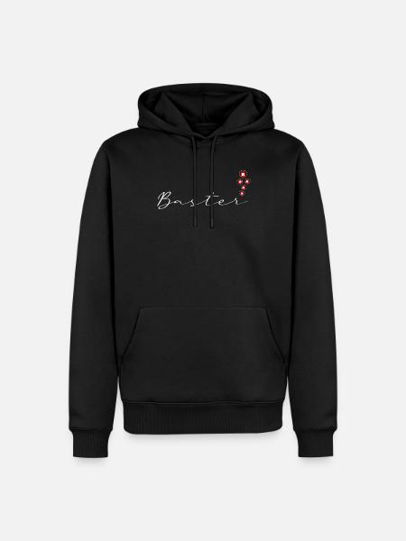 Baster - Men’s Premium Organic Hoodie - black