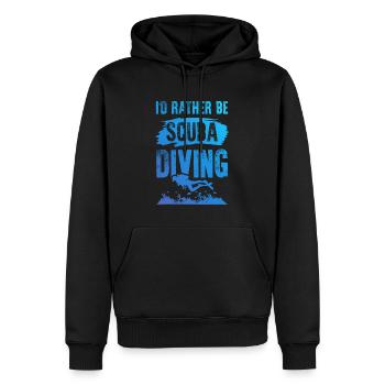 Tauchen scuba diving - Männer Premium Bio Hoodie - Schwarz - Vorne - Nico (187cm)