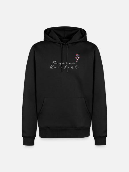 Bergkarabach - Männer Premium Bio Hoodie - Schwarz