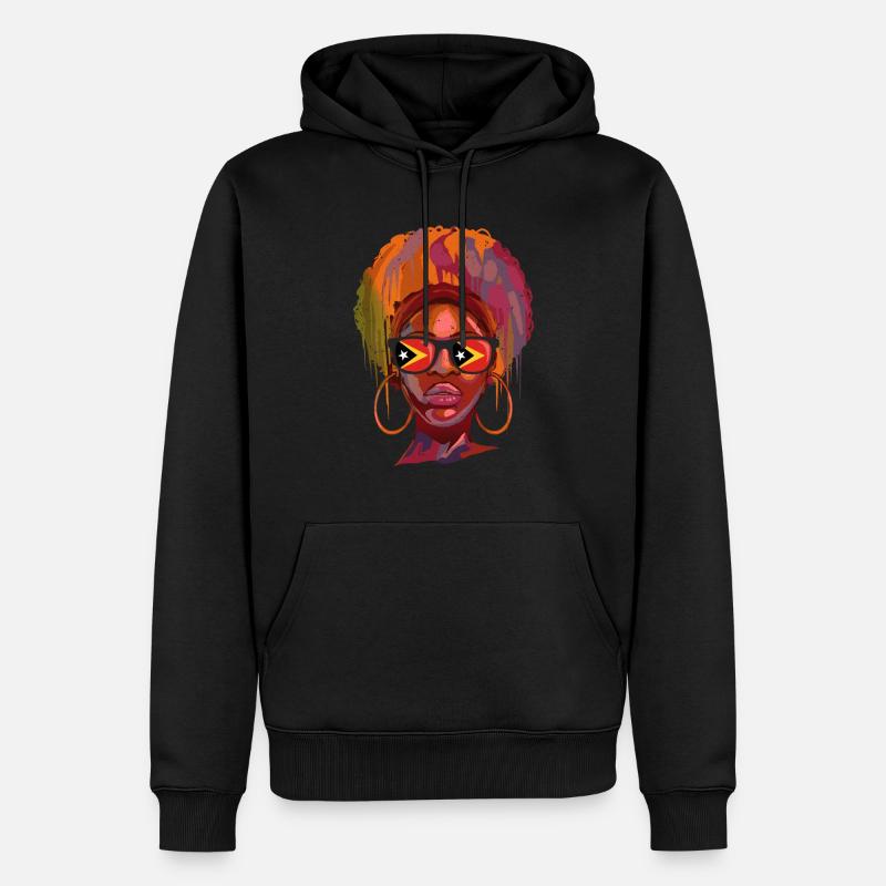 Osttimor - Männer Premium Bio Hoodie - Schwarz
