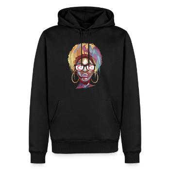 Nordzypern - Männer Premium Bio Hoodie - Schwarz - Vorne - Nico (187cm)