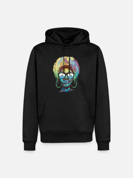 Saint-Marin - Sweat à capuche Premium bio Homme - noir