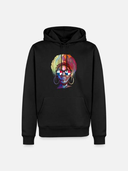 Panama - Men’s Premium Organic Hoodie - black