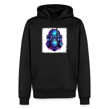 birthday present present idea cool bday humor - Männer Premium Bio Hoodie - Schwarz - Vorne - Nico (187cm)