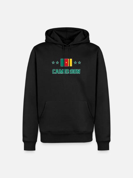 Cameroon - Men’s Premium Organic Hoodie - black