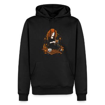 Zombies artisanaux effrayants pour Halloween - Sweat à capuche Premium bio Homme - noir - Devant - Nico (187cm)