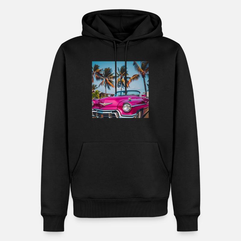 Caddy 2 - Männer Premium Bio Hoodie - Schwarz