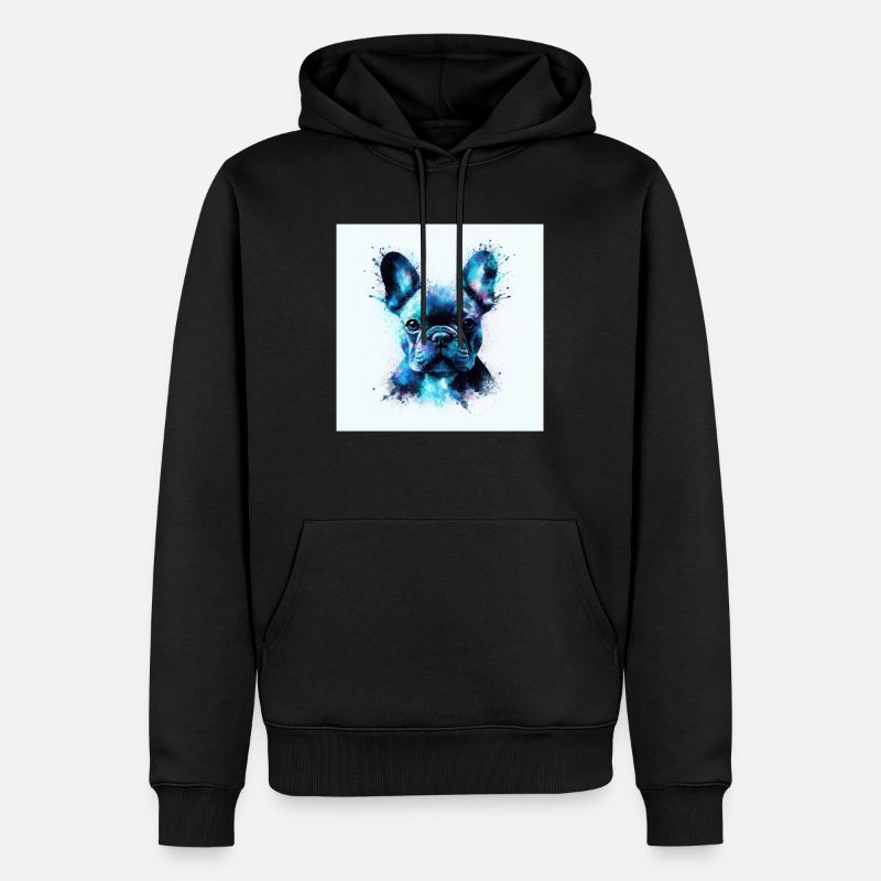 Amor matón - Sudadera con capucha prémium ecológica para hombre - negro