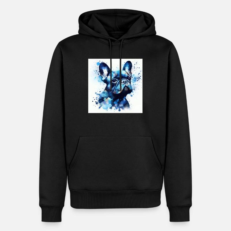 Amor matón - Sudadera con capucha prémium ecológica para hombre - negro