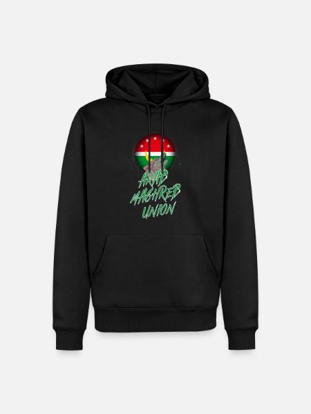 Arab Maghreb Union - Men’s Premium Organic Hoodie - black