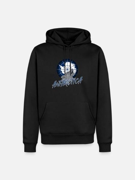 Antarctica - Men’s Premium Organic Hoodie - black