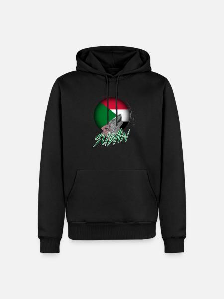 Sudan - Men’s Premium Organic Hoodie - black