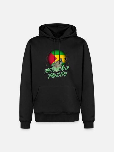 Sao Tome and Principe - Men’s Premium Organic Hoodie - black