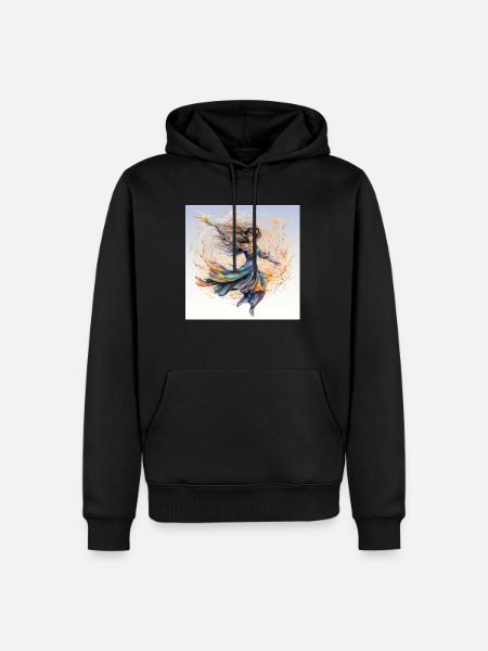 InkSymphony: A Manga Reverie - Männer Premium Bio Hoodie - Schwarz
