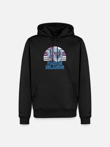 Faroe Islands - Men’s Premium Organic Hoodie - black