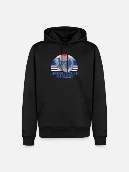 Netherlands Antilles - Men’s Premium Organic Hoodie - black