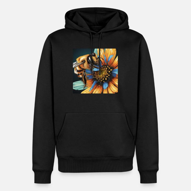 Nectar Avidité - Sweat à capuche Premium bio Homme - noir